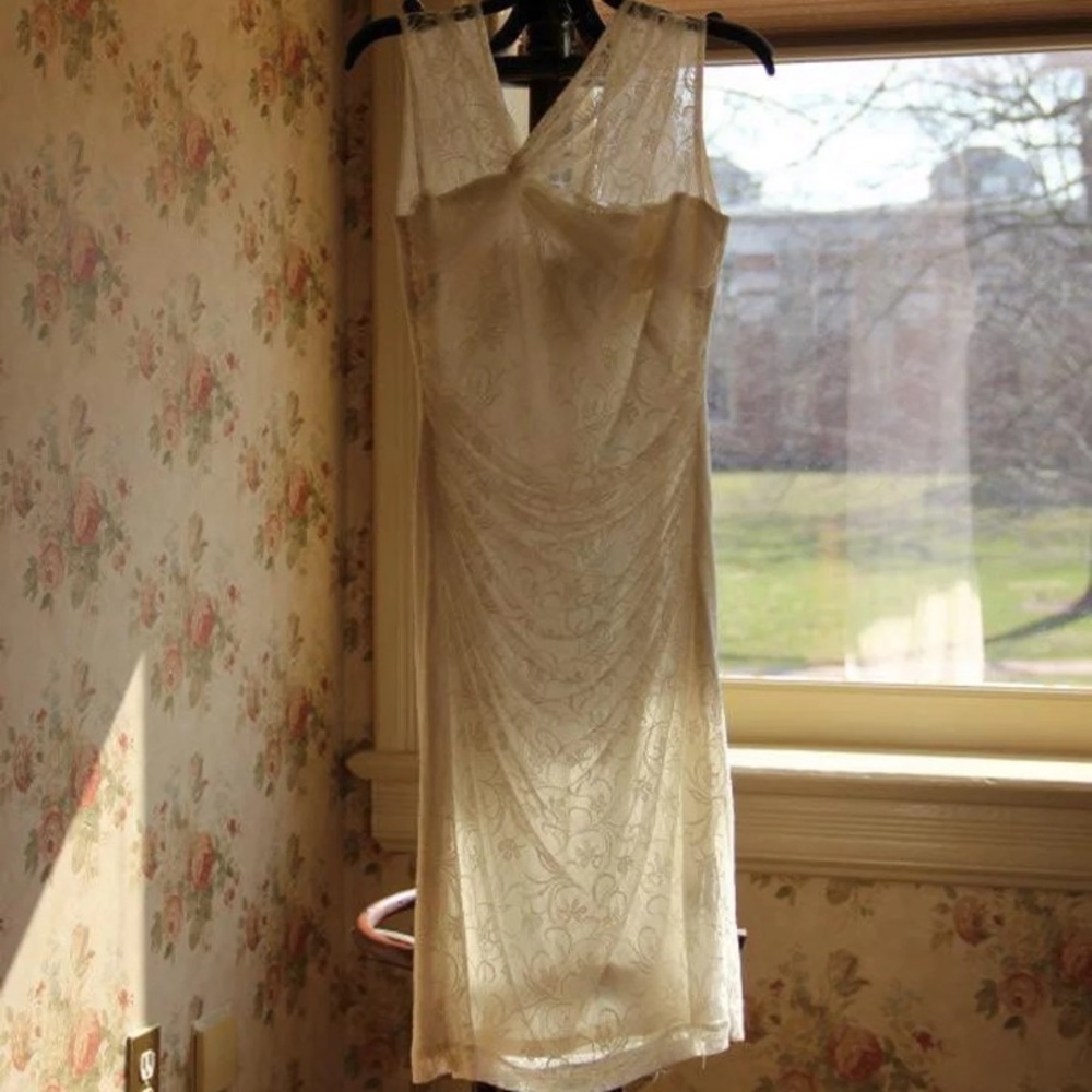 White Lace Dress